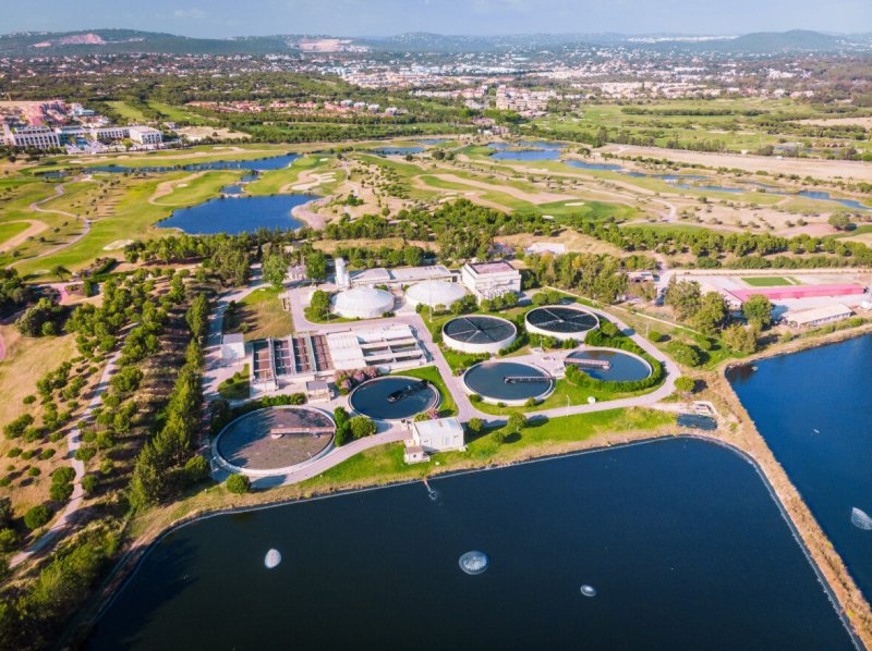 water treatment site