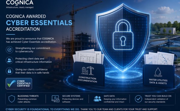 COGNICA Achieves Cyber Essentials Certification - O&M Handover Projects