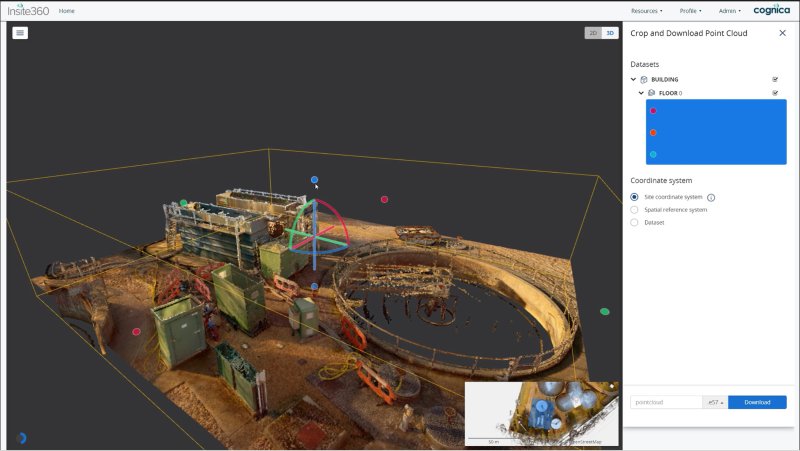 Scan built environment to laser point cloud for import to BIM projects
